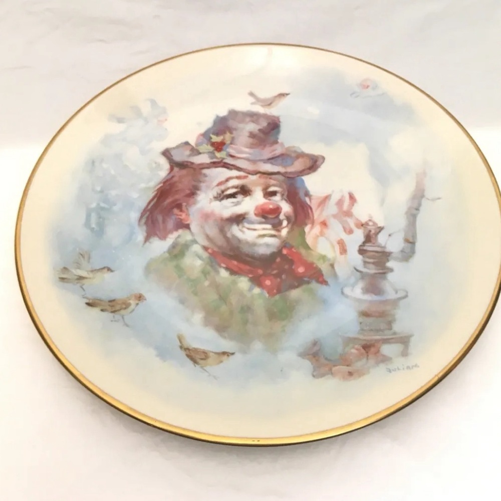 Julian Ritter The Falling In Love Clown Seasons Plates